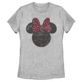 Women's Disney Minnie Leopard Bow T-Shirt