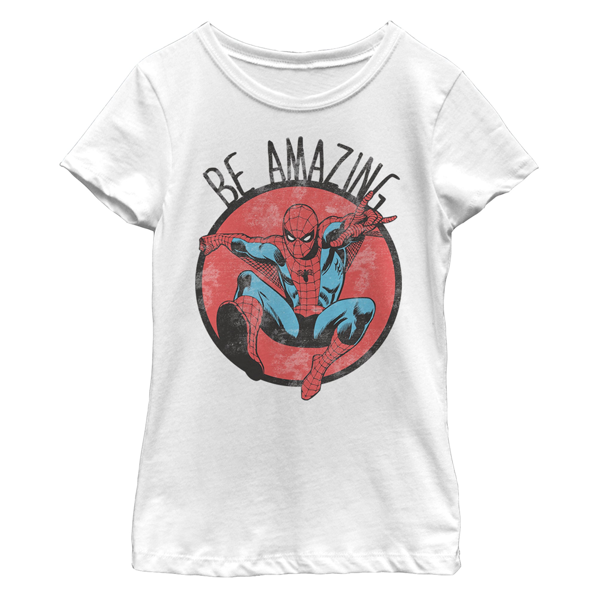 Girl's Marvel Be Amazing T-Shirt