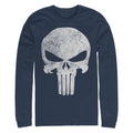 Men's Marvel Punisher Distresskull Long Sleeve T-Shirt