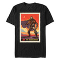 Men's Star Wars Mandalorian Poster T-Shirt